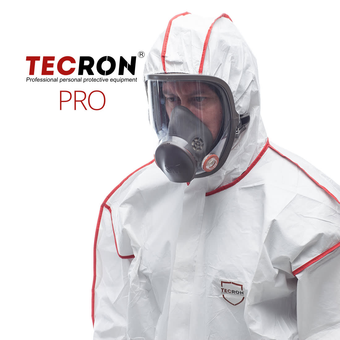 Защитный комбинезон TECRON PRO тип 5/6: ПВХ-швы, EN 14126, нефть, 65 г/м²