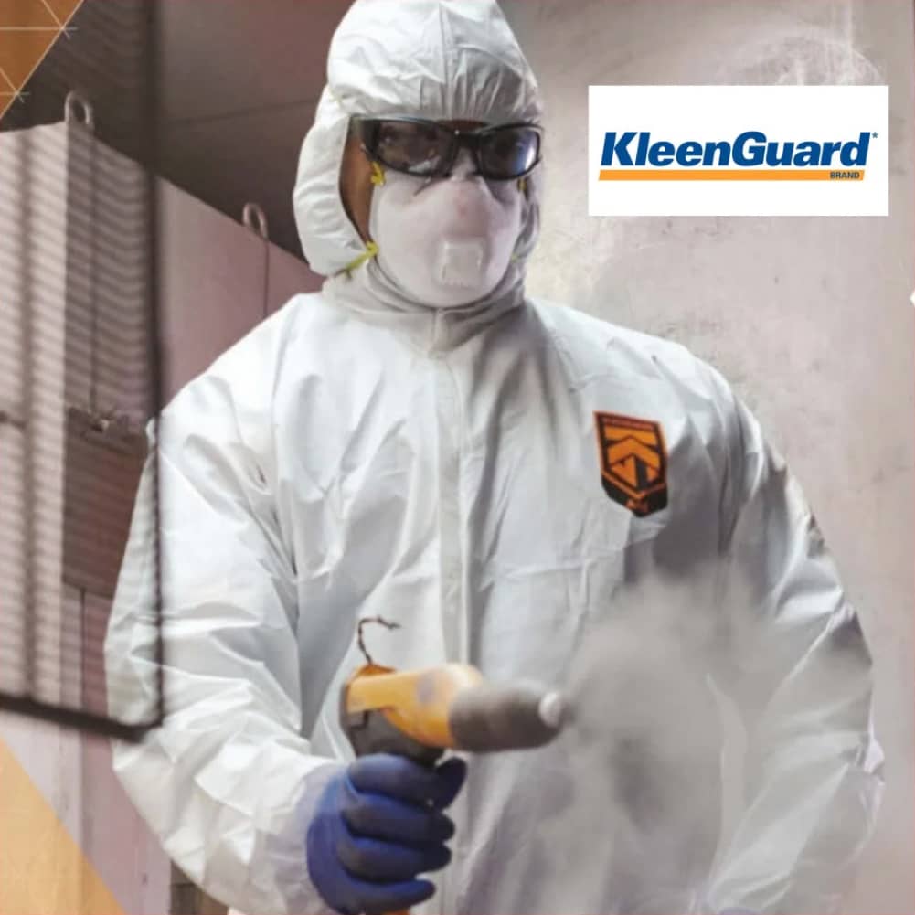 Комбинезон Kleenguard A40 Reflex: прочный нетканый тип 5/6, 76 г/м², без ворса