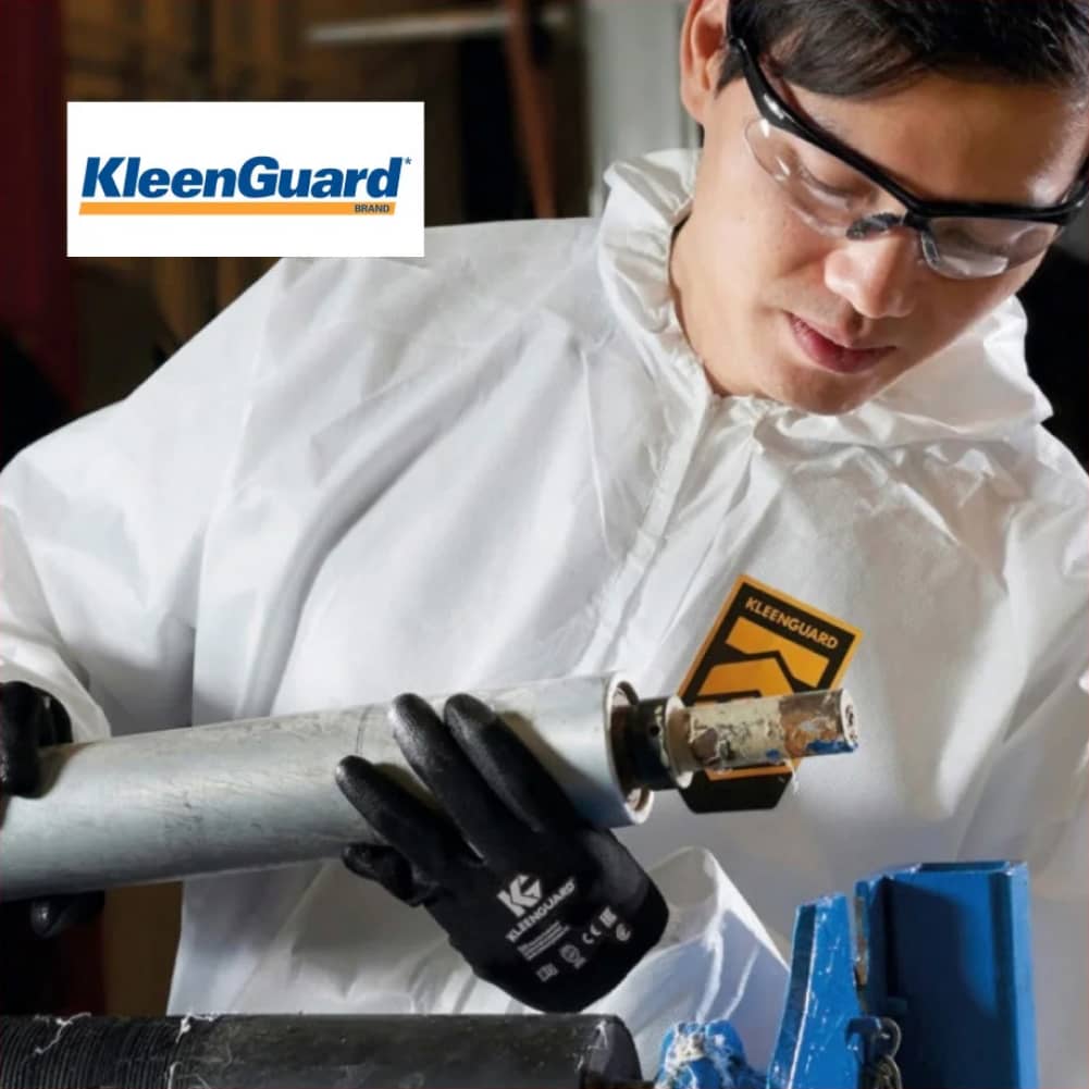 Комбинезон Kleenguard A40 Reflex: прочный нетканый тип 5/6, 76 г/м², без ворса
