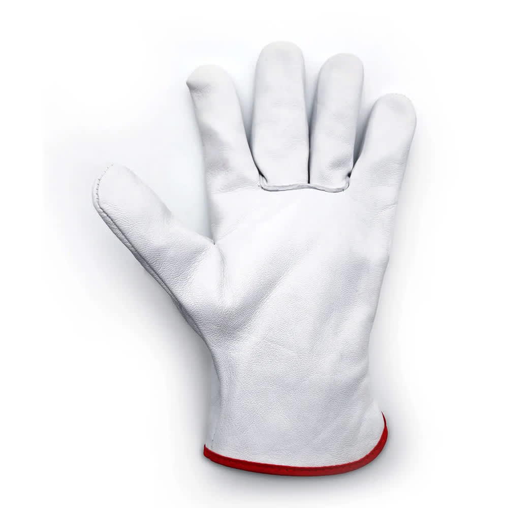 TECRON 3315 Soft Sheepskin Leather Work Gloves — All-Day Comfort