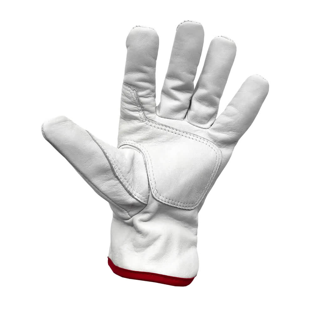 TECRON 3319 Reinforced Leather Gloves — Protection Against Cuts and Metal Splashes