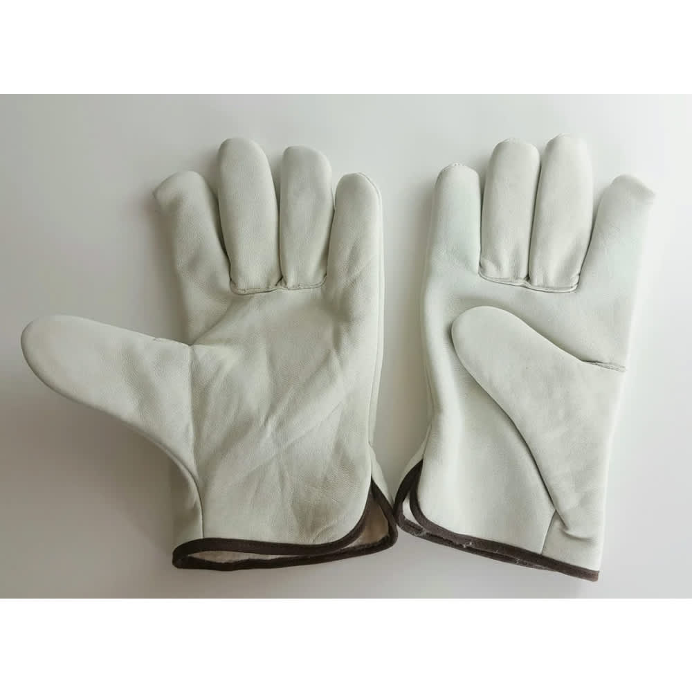 Перчатки кожаные рабочие TECRON Leather натуральная кожа — оптом 120 пар