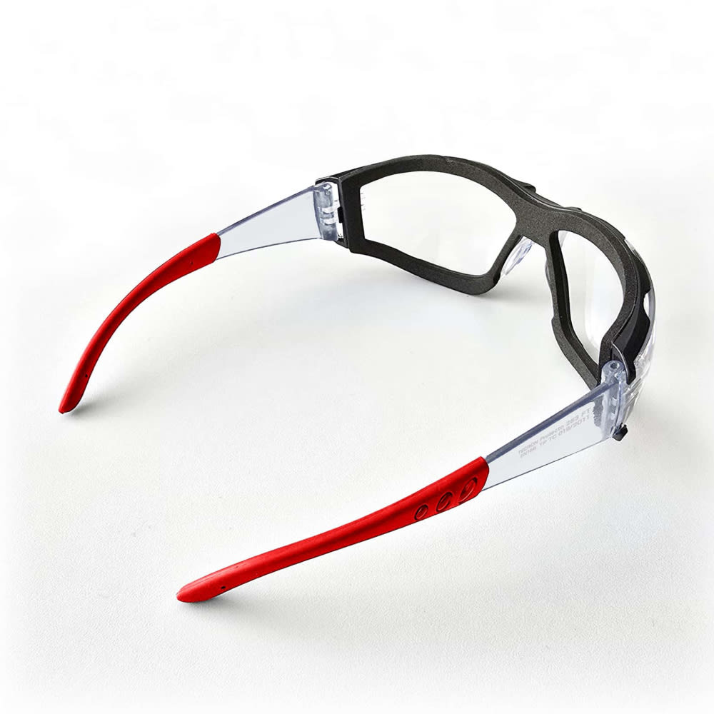 Protective glasses with EVA obturator, ventilation, and FT-class TECRON Protecto 253 FT