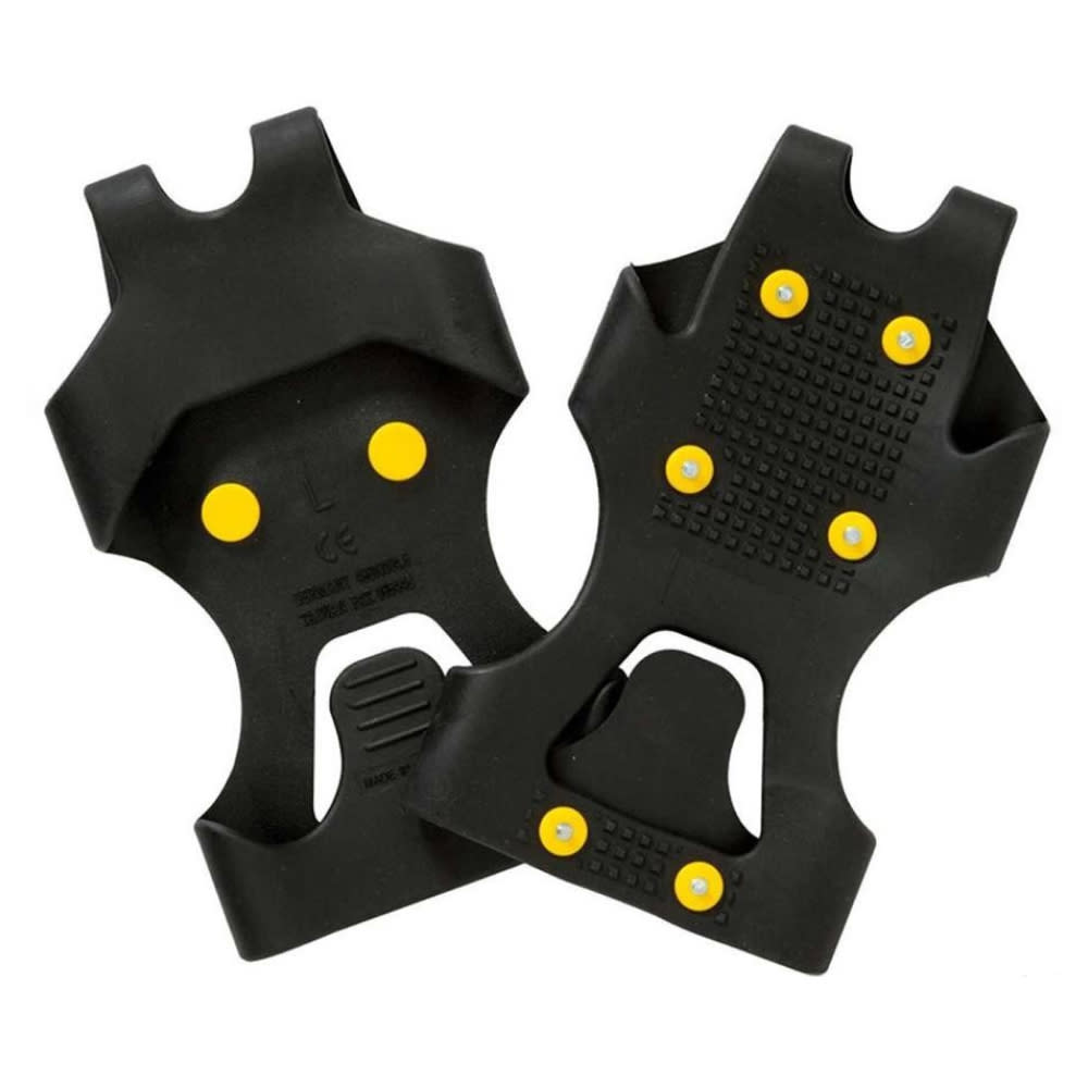 6-Spike Ice Spikes (Toe + Heel) — Urban, Lightweight, Discreet