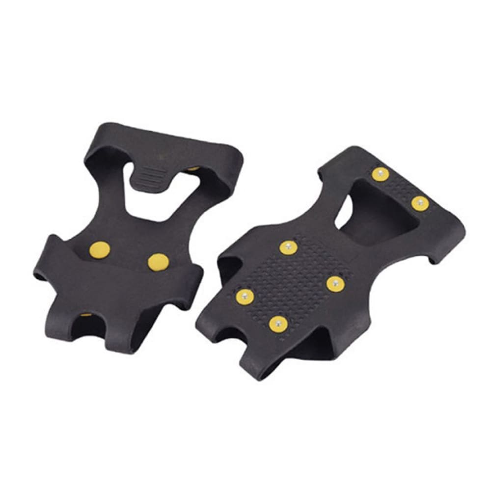 6-Spike Ice Spikes (Toe + Heel) — Urban, Lightweight, Discreet