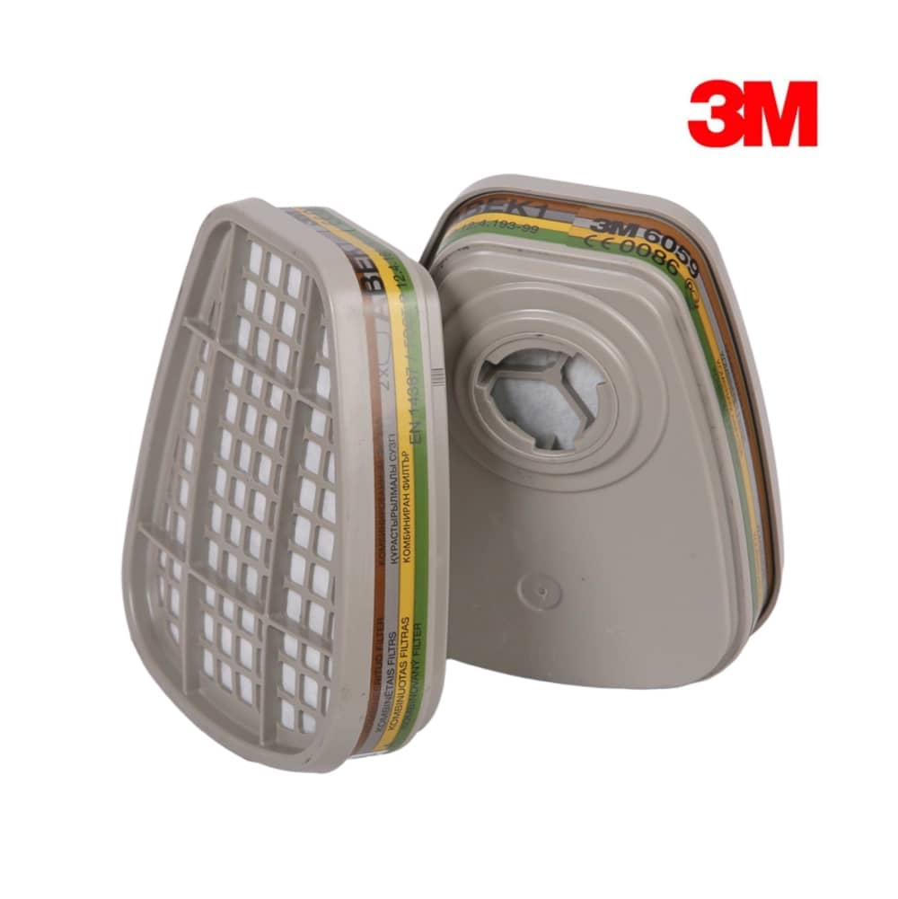 3M 6059 ABEK1 Universal Filter against ammonia for 3M masks and half masks
