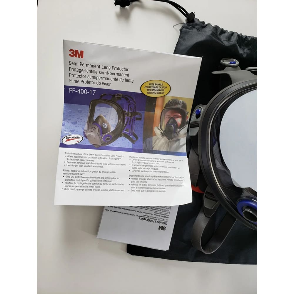 Изолирующая полнолицевая маска 3M FF-402 с линзой Scotchgard™ от химии