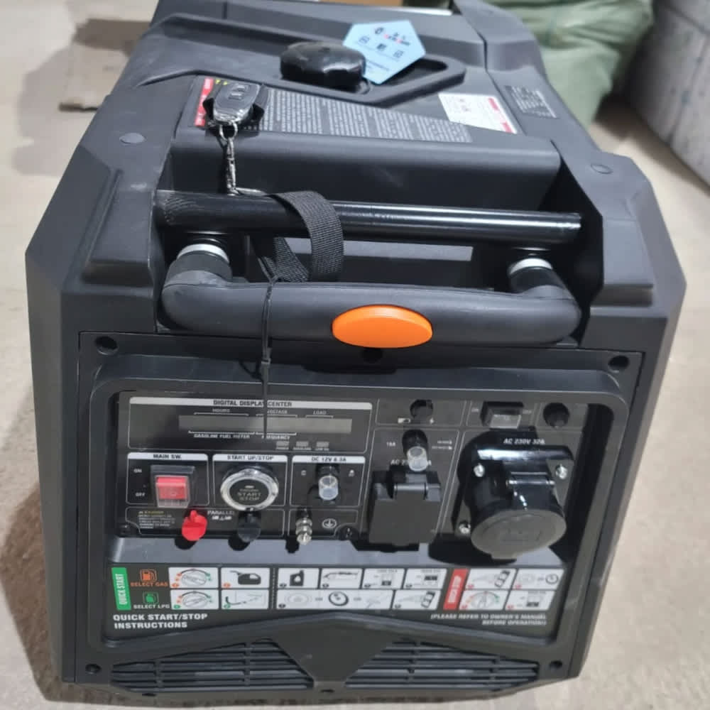 Двухтопливный инверторный генератор SENJUN SE7500 6.5 кВт (бензин / газ)