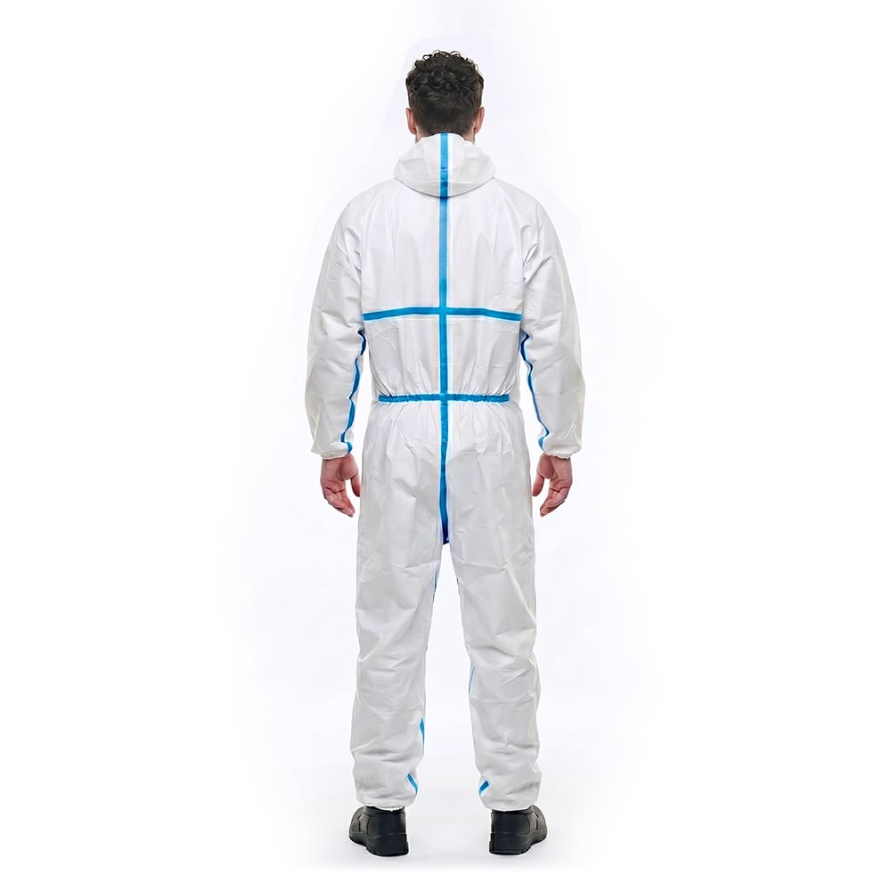 Комбинезон защитный Spectra Clean тип 4B-6B: EN 14126, антистатик, К30/Щ30, 65 г/м²