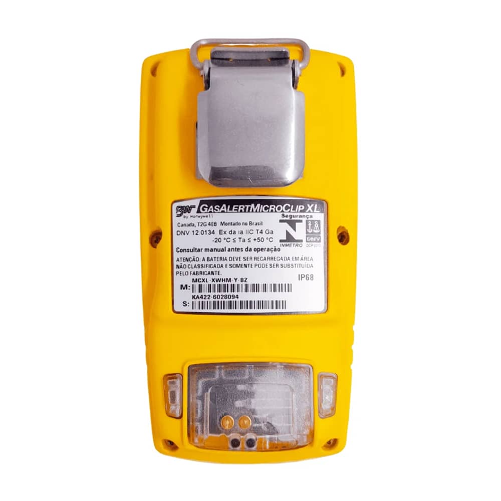 Четырёхканальный газоанализатор Honeywell BW MicroClip XL, IP68, до 18 ч
