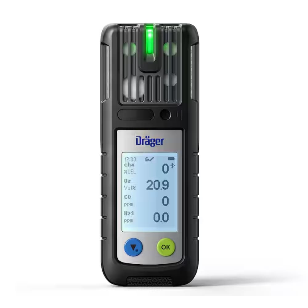 Газоанализатор Dräger X-am 2800: 4 газа, CatEx, Bluetooth, IP68, 24ч