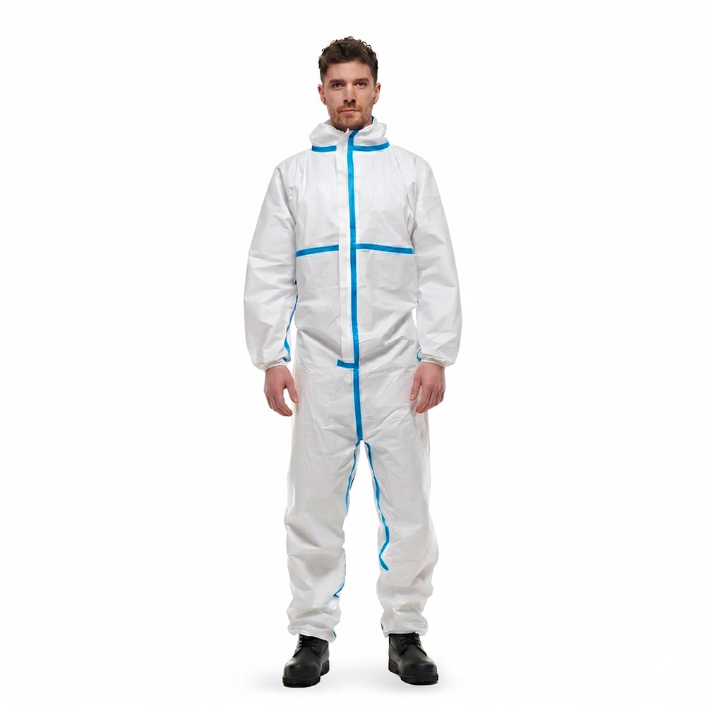 Комбинезон защитный Spectra Clean тип 4/5/6: EN 14126, антистатик, К30/Щ30, 65 г/м²